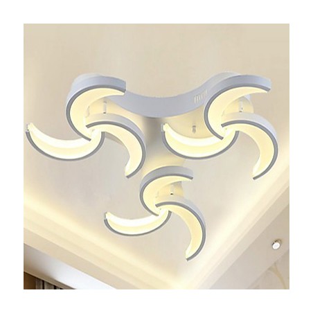 Lampada da soffitto a filo Moda 10Chanderlier LED 3 livelli in acrilico 1000 mm