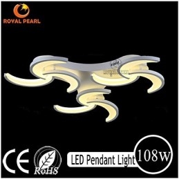 Lampada da soffitto a filo Moda 10Chanderlier LED 3 livelli in acrilico 1000 mm