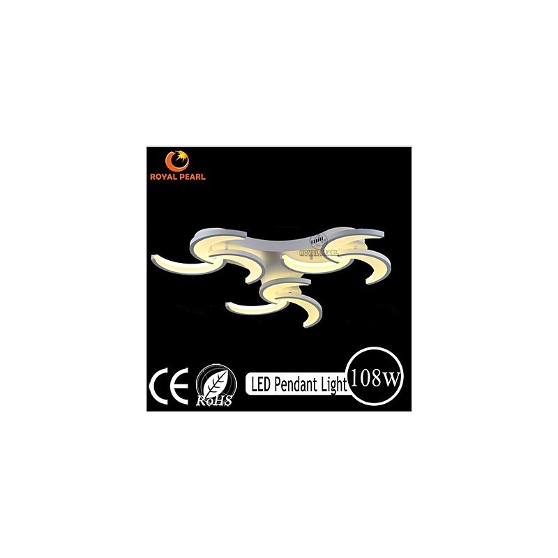 Lampada da soffitto a filo Moda 10Chanderlier LED 3 livelli in acrilico 1000 mm
