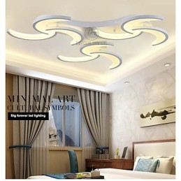 Lampada da soffitto a filo Moda 10Chanderlier LED 3 livelli in acrilico 1000 mm