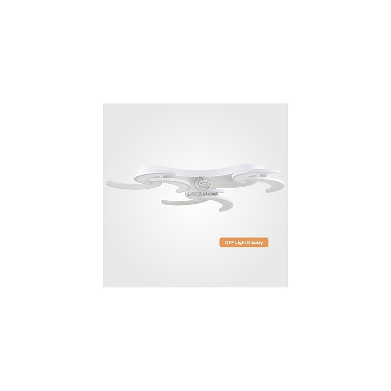 Lampada da soffitto a filo Moda 10Chanderlier LED 3 livelli in acrilico 1000 mm