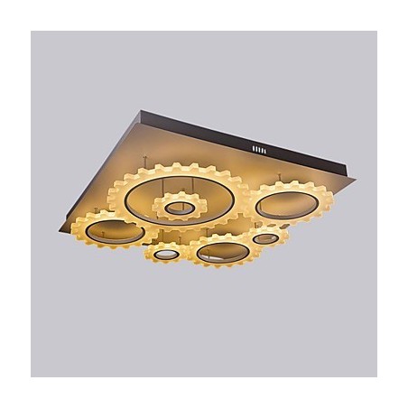 Lampada a sospensione LED bianco freddo 80 W Epistar 3 livelli acrilico
