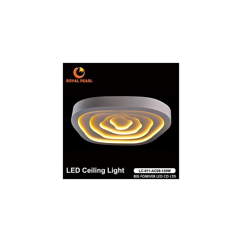 Plafoniera a filo LED moderna in acrilico 3 lampadine 1