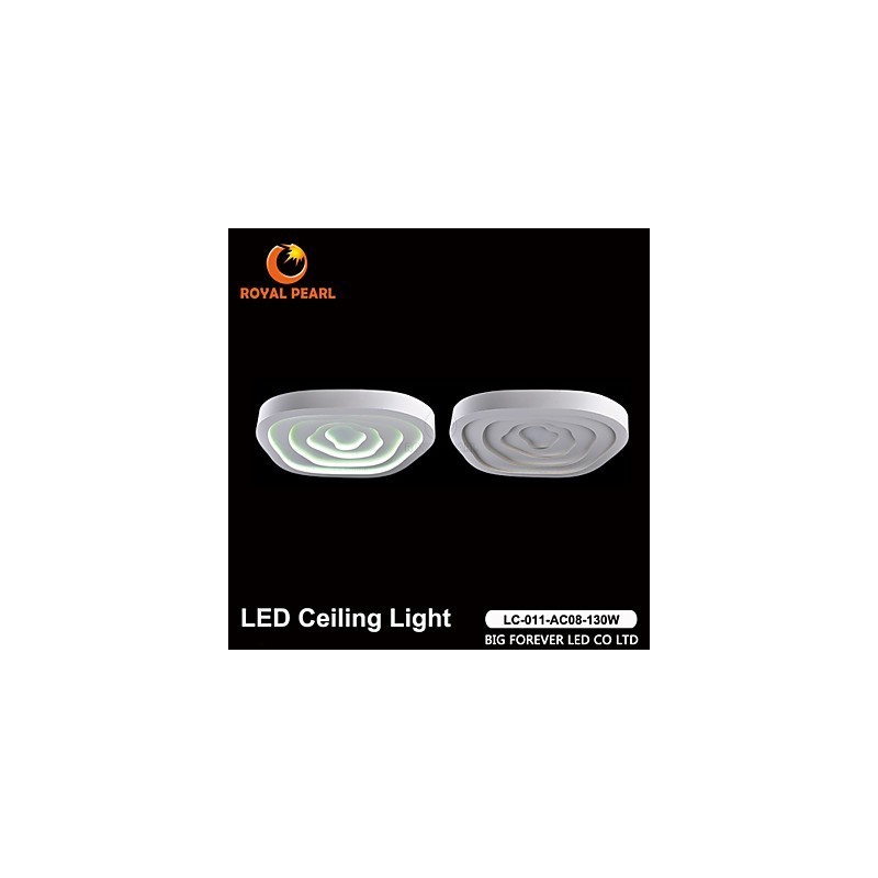 Plafoniera a filo LED moderna in acrilico 3 lampadine 1
