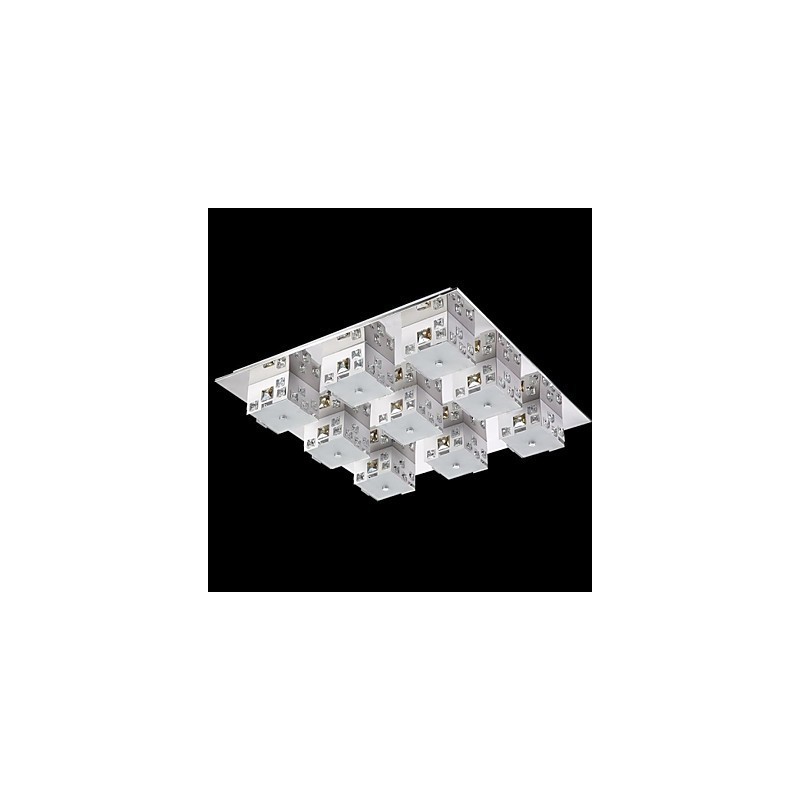 Plafoniera moderna semplice artistica 9 luci in cristallo