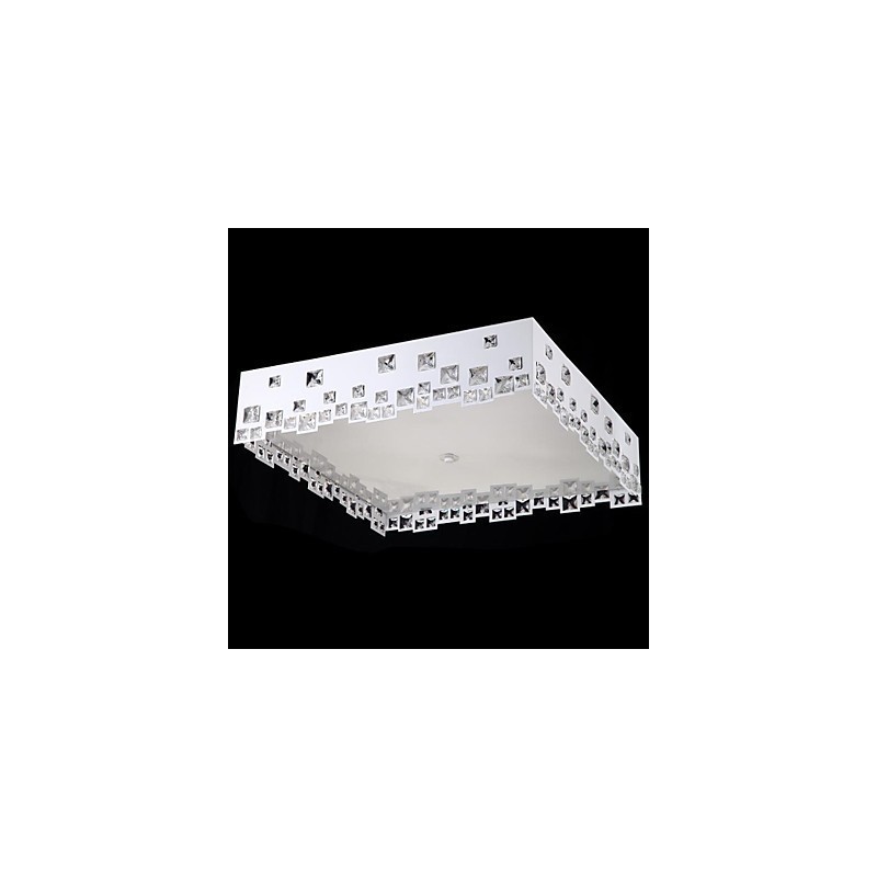 Plafoniera moderna in cristallo a filo 60 cm 8 luci