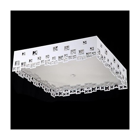 Plafoniera moderna in cristallo a filo 60 cm 8 luci
