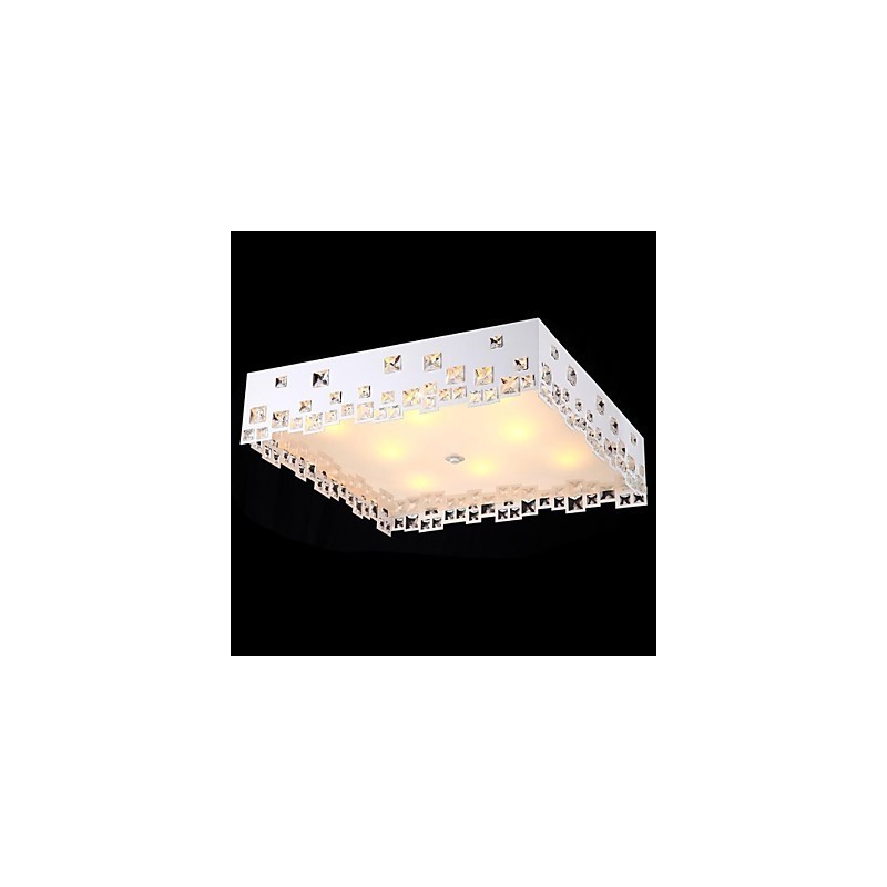 Plafoniera moderna in cristallo a filo 60 cm 8 luci