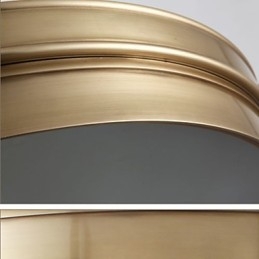 Lampada a filo tradizionale/classica in metallo bronzo con diffusore in vetro bianco, 40 cm
