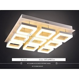 Plafoniera a filo LED in acrilico con chip Epistar ad alta luminosità