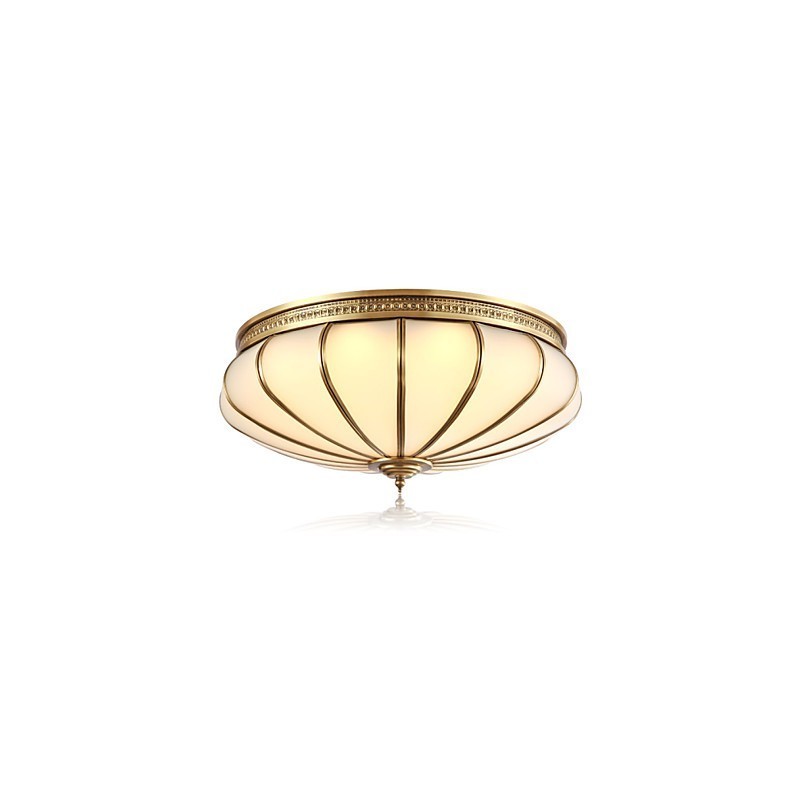 Plafoniera a filo in cristallo e metallo, 3 luci, bianco e multicolore, 40 cm