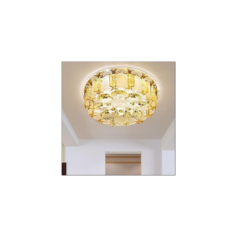 Portico Iamp plafoniera LED integrato 12 W gialla