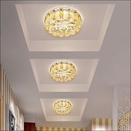 Portico Iamp plafoniera LED integrato 12 W gialla