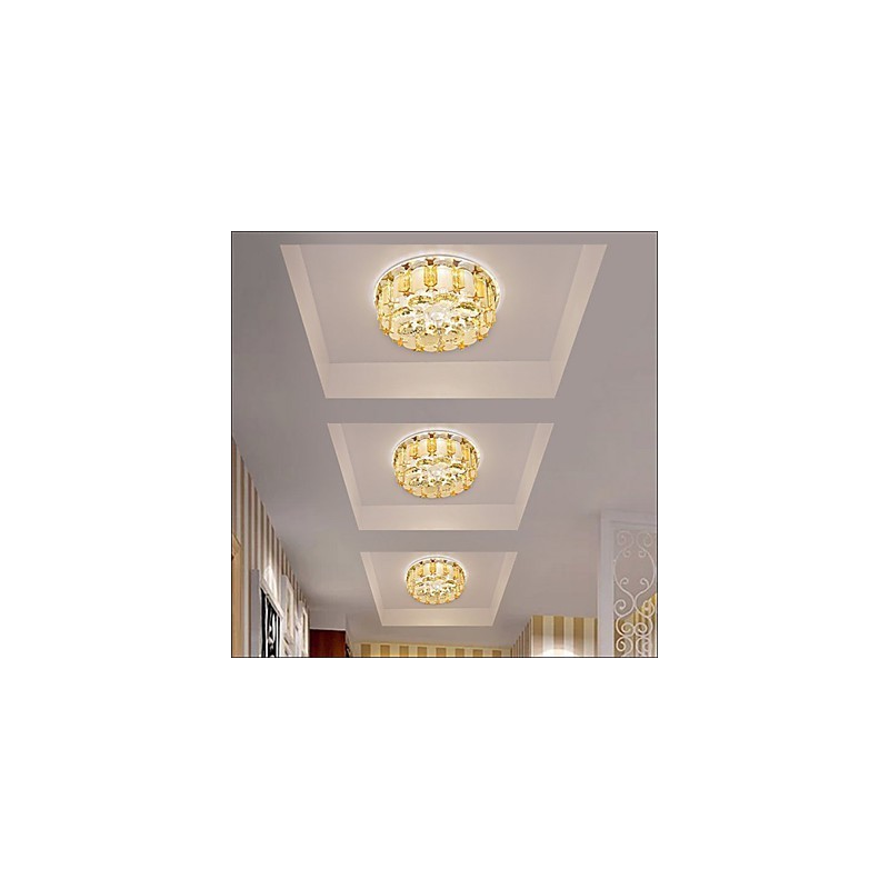 Portico Iamp plafoniera LED integrato 12 W gialla