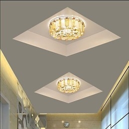 Portico Iamp plafoniera LED integrato 12 W gialla