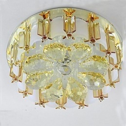 Portico Iamp plafoniera LED integrato 12 W gialla