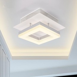 Plafoniera moderna contemporanea in acrilico 9 W