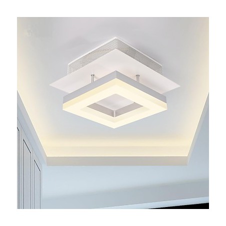 Plafoniera moderna contemporanea in acrilico 9 W