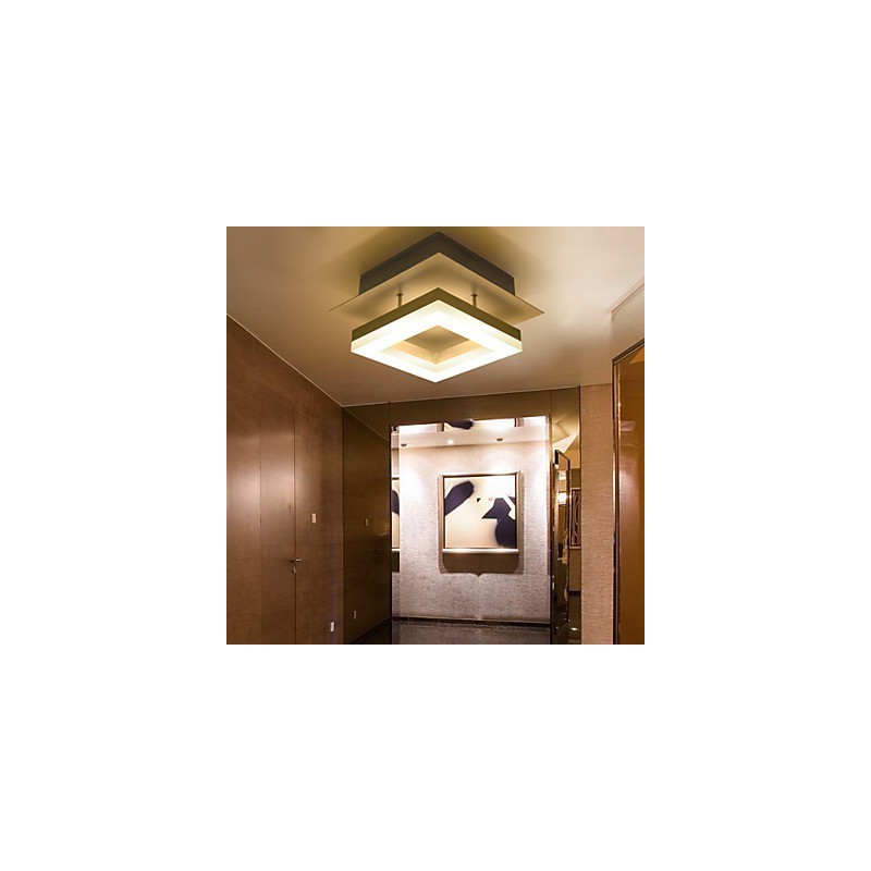 Plafoniera moderna contemporanea in acrilico 9 W