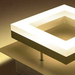 Plafoniera moderna contemporanea in acrilico 9 W