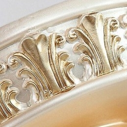 Faretto da incasso in resina verniciata stile mini classico tradizionale