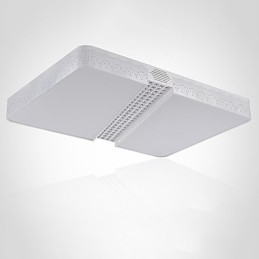 Plafoniera a filo moderna contemporanea in metallo bianco 3 luci LED integrato