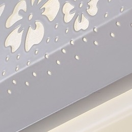 Plafoniera a filo moderna contemporanea in metallo bianco LED integrato 95 cm