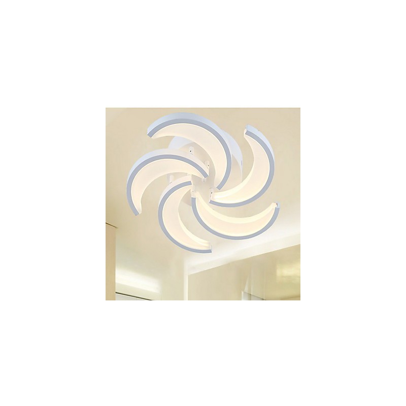 Lampadario a filo LED moderno a 3 livelli in acrilico 80 mm x 520 mm