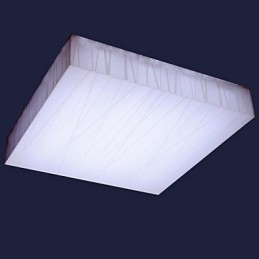Plafoniera a filo moderna contemporanea in metallo