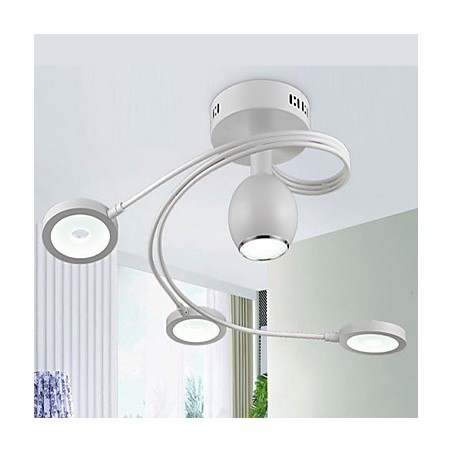 Lampada a sospensione moderna in acrilico 25 x 60 cm, 3 lampadine incluse