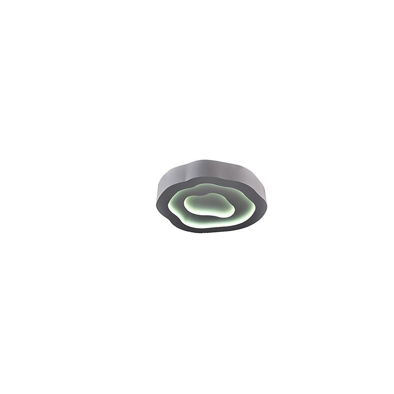 Plafoniera a filo LED moderna in acrilico con 3 lampadine