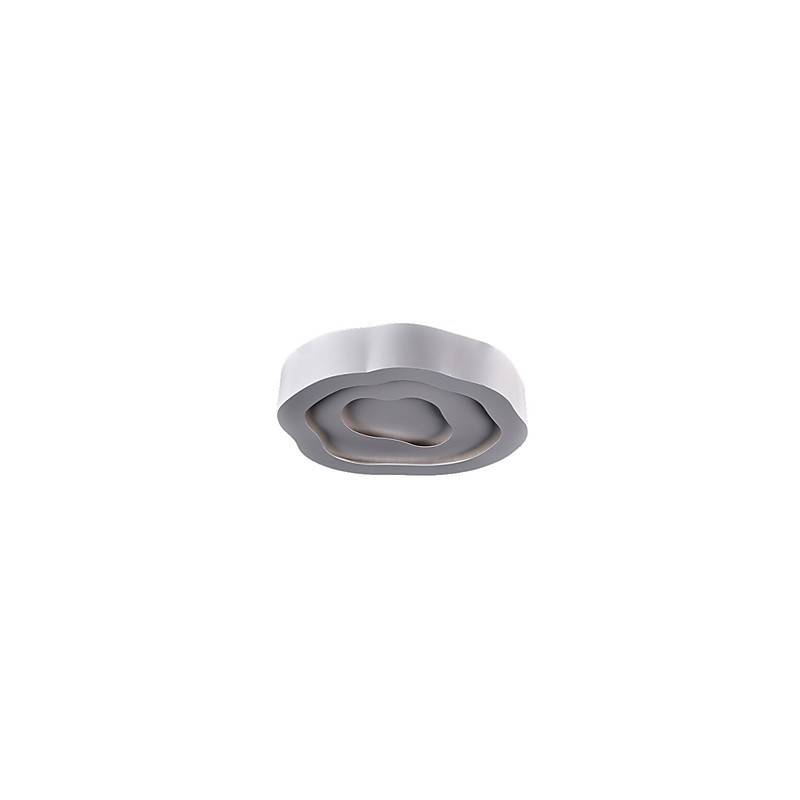 Plafoniera a filo LED moderna in acrilico con 3 lampadine