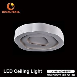 Plafoniera a filo LED moderna in acrilico con 3 lampadine