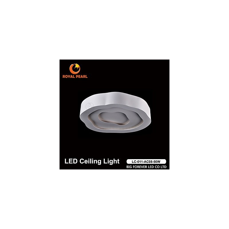 Plafoniera a filo LED moderna in acrilico con 3 lampadine