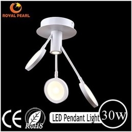 Lampada a sospensione LED moderna 3 luci in acrilico