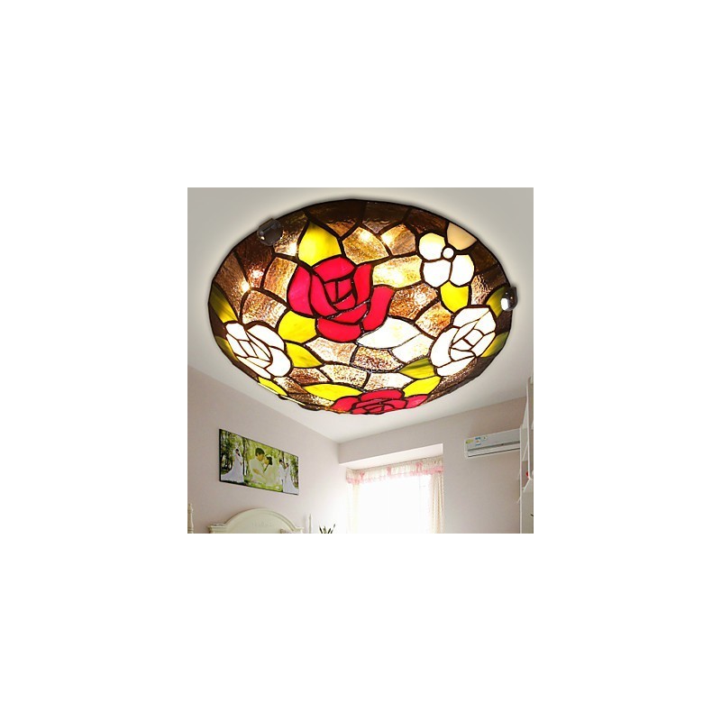 Plafoniera a filo per bambini rosa 50 cm
