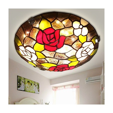 Plafoniera a filo per bambini rosa 50 cm