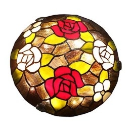 Plafoniera a filo per bambini rosa 50 cm