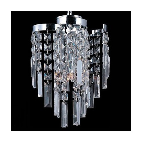 Plafoniera semi-incasso 4 luci G9 in metallo e vetro