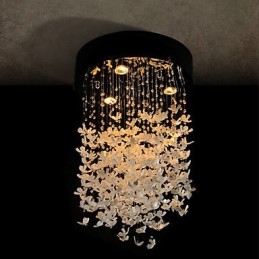 Lampada semi-incassata moderna a farfalla a 3 luci GU10