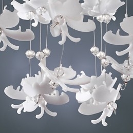 Lampada semi-incassata moderna a farfalla a 3 luci GU10