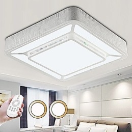 Plafoniera a filo moderna in metallo LED integrato