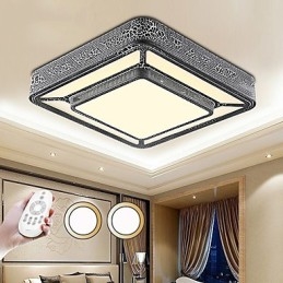 Plafoniera a filo moderna in metallo LED integrato
