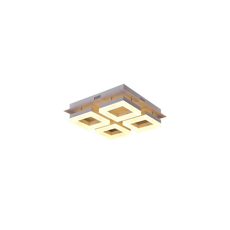 Lampada a sospensione moderna in acrilico con 3 lampadine