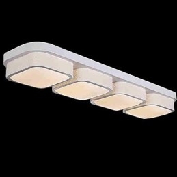 Plafoniera a filo moderna contemporanea in metallo LED integrato 6W
