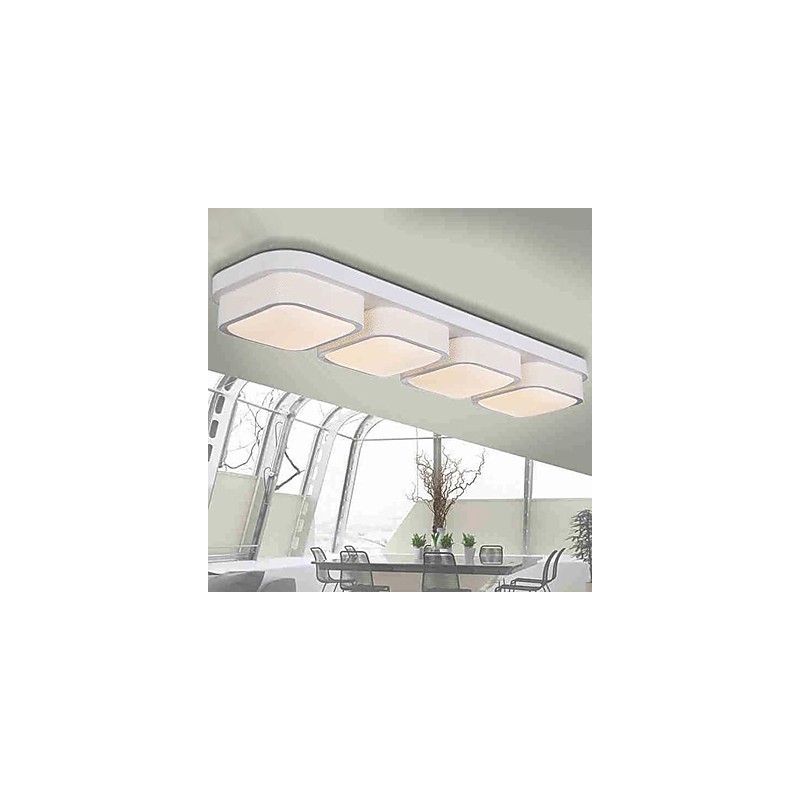 Plafoniera a filo moderna contemporanea in metallo LED integrato 6W
