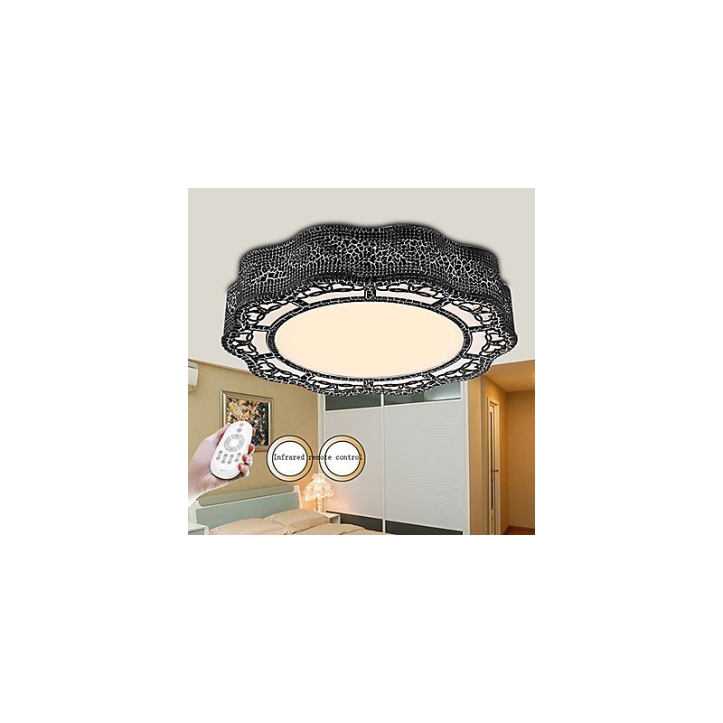 Plafoniera a filo moderna in metallo LED integrato