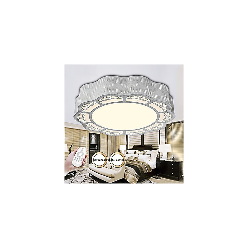 Plafoniera a filo moderna in metallo LED integrato