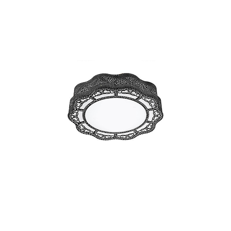 Plafoniera a filo moderna in metallo LED integrato