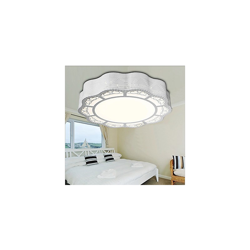 Plafoniera a filo moderna in metallo LED integrato